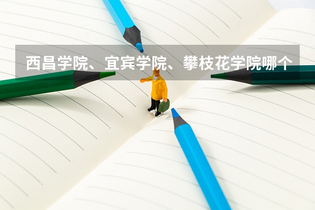 西昌學院、宜賓學院、攀枝花學院哪個好？其次呢？