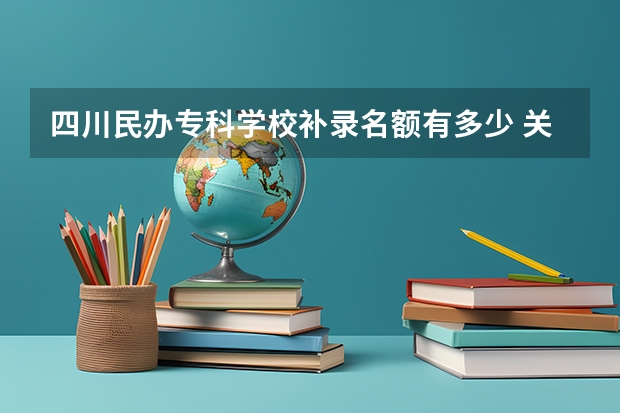 四川民辦專科學(xué)校補錄名額有多少 關(guān)于做好四川省普通高校專科層次補錄志愿填報工作的通知