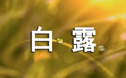 二十四節氣諺語之白露（通用90句）