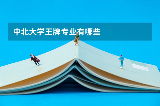 中北大學王牌專業有哪些