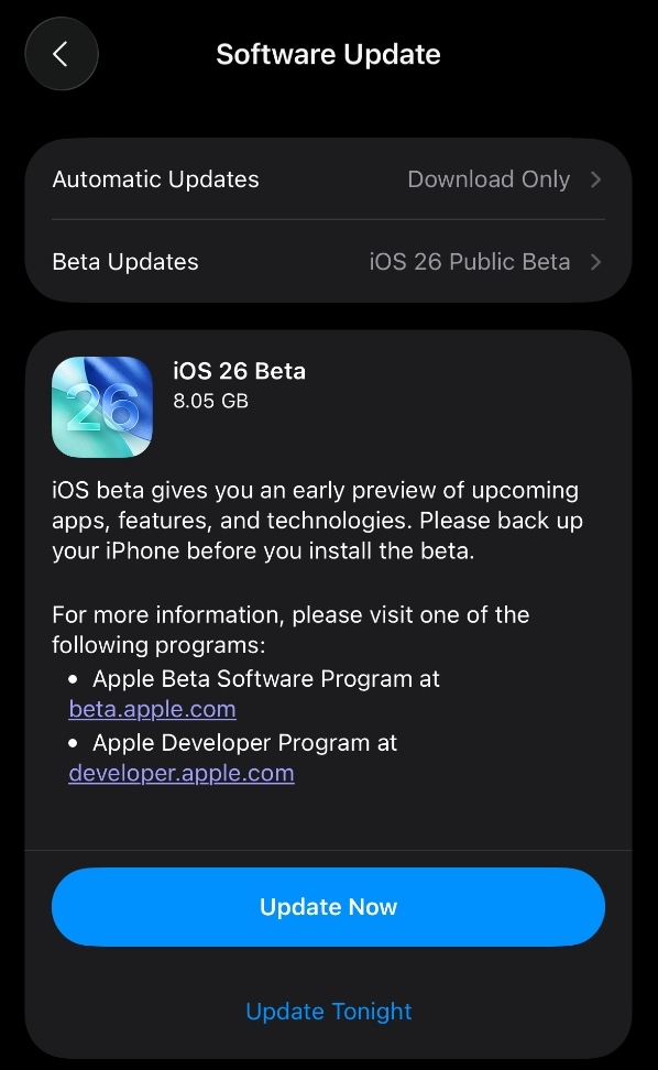 iOS 7后大變革！蘋果正式發布首個iOS 26公測版：所有用戶都能升級